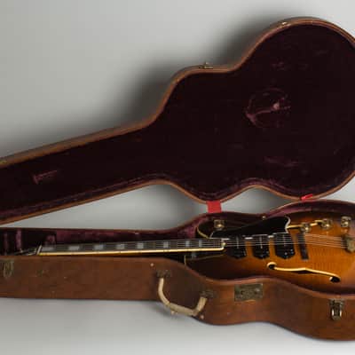 Gibson ES-5 Arch Top Hollow Body Electric Guitar (1951), ser. #A-6156, original brown hard shell case. image 10