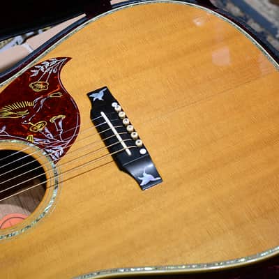 Gibson Acoustic Hummingbird Custom Koa Antique Natural with Gold Hardware 2003' image 3