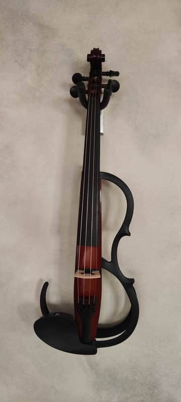 Yamaha SV-250 Pro Silent Violin - Brown,4 string,Mint condition,virtually unused image 1