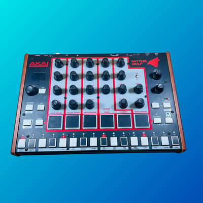 Akai Rhythm Wolf Analog Drum Machine and Bass Synthesizer | Reverb