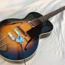 1938 Gibson L-50 Archtop Jazz Guitar Sunburst with DeArmond Rhythm Chief Floating Pickup and Case