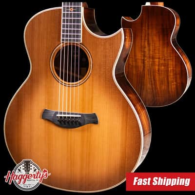 Taylor Custom Shop #C0023 Gold Label Super Auditorium Acoustic/Electric Guitar with Hardshell Case image 1
