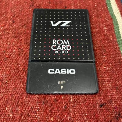 Casio RC-100 ROM Card for VZ-1 VZ-10M VZ-8M Synthesizers PG-380 310 300 Guitar