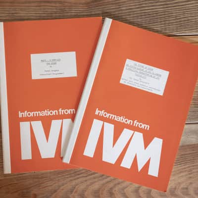 Rare - set of 2 reference books - EMS Vocom & Musys documentation by Peter Zinovieff & Peter Grogono image 1