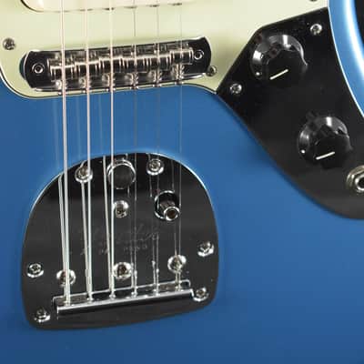 Fender American Professional Classic Jaguar Faded Lake Placid Blue Maple Fingerboard image 5