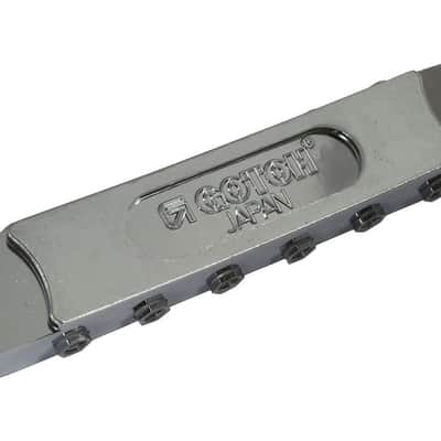 GOTOH GE103B-T Guitar Bridge with large metric posts Chrome image 4