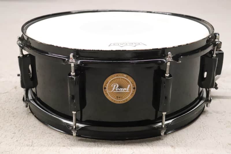 Pearl SST 5.5x14 Limited Edition Snare Drum Black image 1