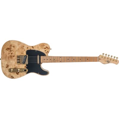 Michael Kelly MK50MNBMSN Mod Shop 50 Duncan Quilt Maple Top Swamp Ash Body Roasted Maple Neck 6-String Electric Guitar image 2