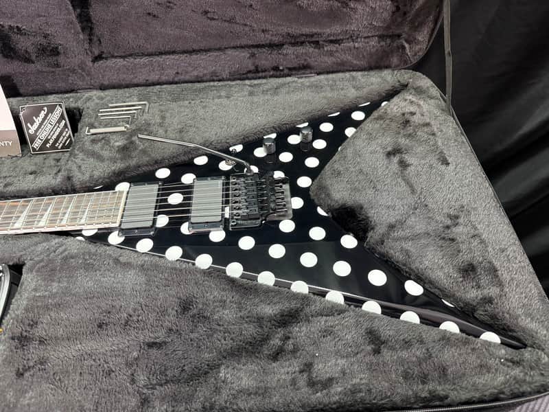 2025 Jackson Limited Edition Pro Plus Phil Demmel King V - Polka Dot image 1