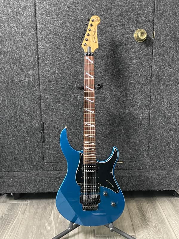 Rare Yamaha Pacifica 1221 1990s - Bill Leverty from Firehouse model in Metallic blue image 1