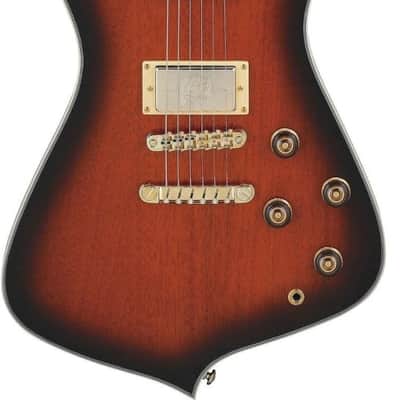 Mint Ibanez Iceman Model # IC420 Electric Guitar - Antique Autumn Burst Finish image 6
