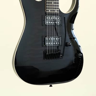 Ibanez Gio RGA120QA Electric Guitar Transparent Black Sunburst image 1