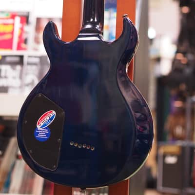 Schecter Diamond Series S-1 Elite See Thru Blue image 5