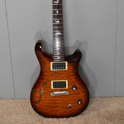 PRS SE Custom 22 - Quilt Top - Semi-Hollow - Sunburst - w/ PRS Gig bag image 2