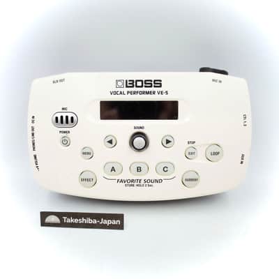 Boss VE-5-WH Vocal Performer White Vocal Effect Processor Z3C5861 image 1