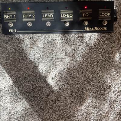 Mesa Boogie FU-3 Footswitch 1990-2008 - Black image 5