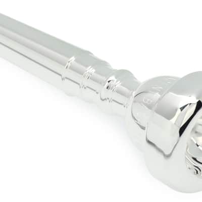 Bach 351 Classic Series Silver-plated Trumpet Mouthpiece - 7CW image 1