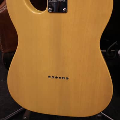 Squier Affinity Telecaster Black Pickguard, Butterscotch Blonde (USED) image 5