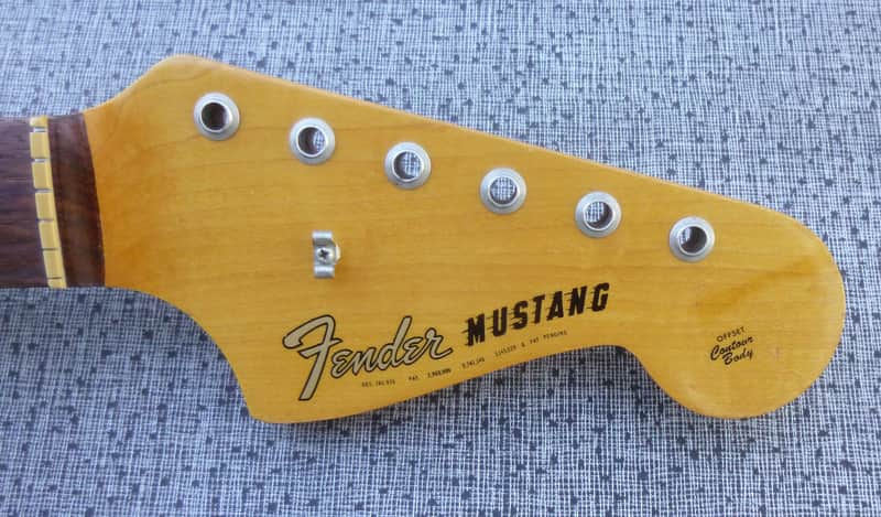 1965 Fender Mustang Neck - Vintage Fullerton USA part, in