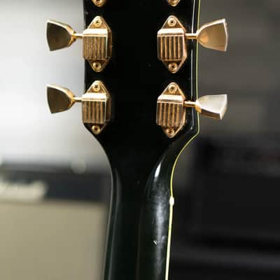 Gibson Vintage 1973 Les Paul Custom '54 Reissue Electric Guitar - Ebony with Hardshell Case - Used image 7