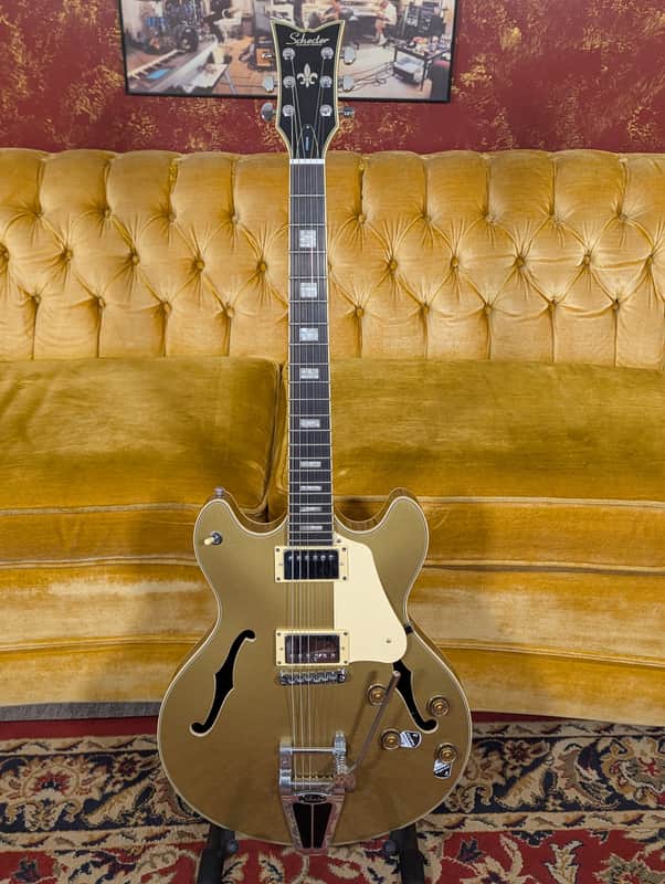 Schecter Corsair- Gold Top image 1