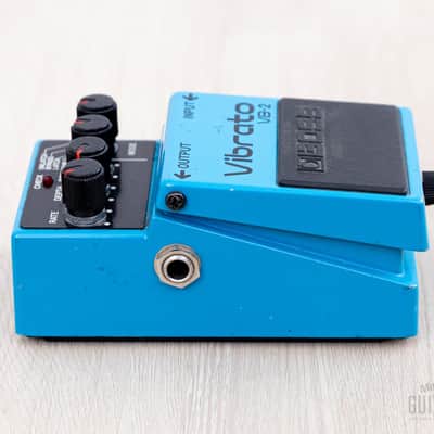 1983 Boss VB-2 Vibrato Vintage Guitar Effects Pedal, Black Label Japan image 4