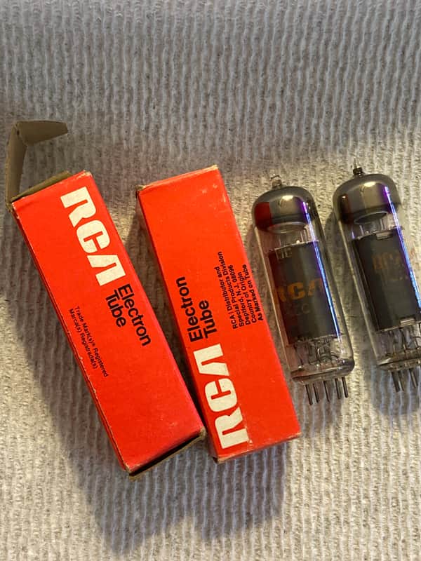 RCA 6CZ5  PowerTube One Pair Tested image 1