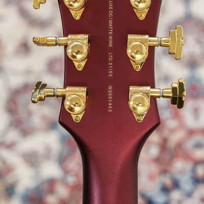 D’Angelico Deluxe DC Limited Edition 2020 | Matte Wine image 18