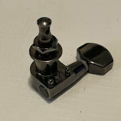 2010's Indonesian Era Ibanez RG & S Series Cosmo Black Tuning Pegs Tuners 6 In LIne image 9