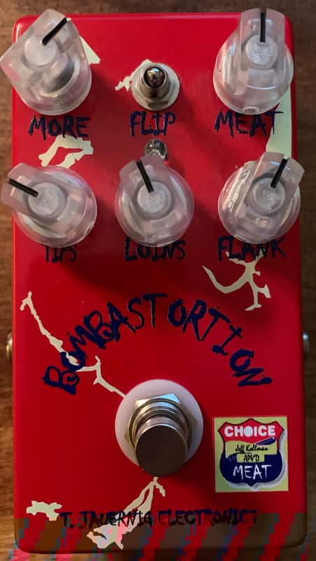The Bombastortion (Jeff Kollman signature overdrive pedal