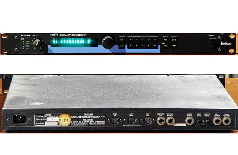 Lexicon PCM70 Digital Reverb vintage processor | Reverb