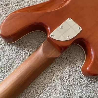 Custom DIY Project 4 String Jazz Bass Style Alder Body, Roasted Maple Neck image 5