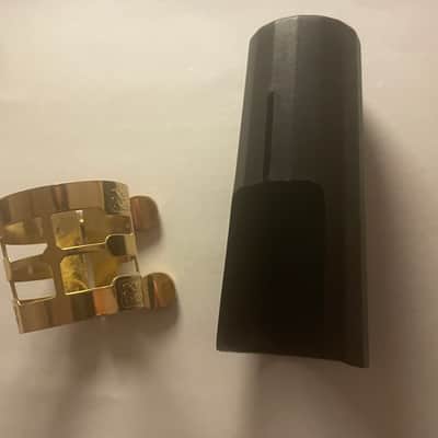 Unused Selmer S80 F Alto Saxophone Mouthpiece with Ligature and Cap image 9