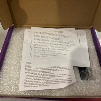 K-006 UHF Wireless TX/RX Set - Black (1) Transmitter, (1) Receiver BRAND NEW! image 5