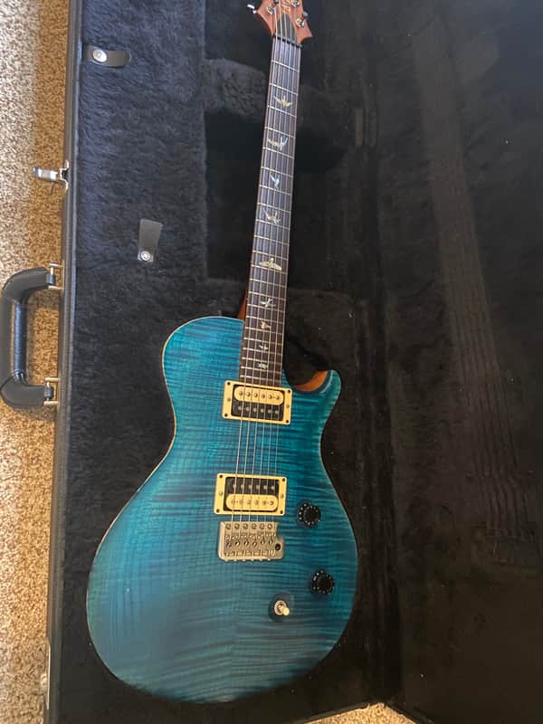 PRS Singlecut Trem 2007 Satin Blue Matteo | Reverb