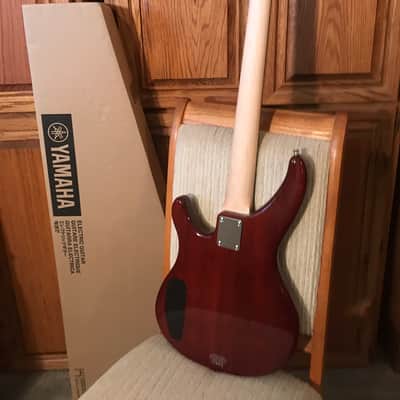 Yamaha TRBX174EW 4-string Bass 2010s - Root Beer image 5