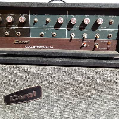 Very Rare Coral Californian Tube Amplifier image 2