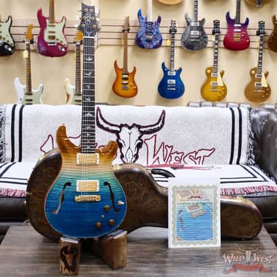 PRS Wild West Guitars 25th Anniversary Limited Run Wood Library Artist Package Hollowbody II Piezo Beach Fade (Private Stock Color) 5.50 LBS (US Only / No International Shipping) image 6