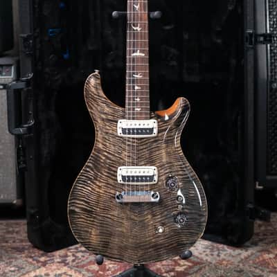 PRS Limited Edition Paul's Guitar Flame Mango Top Electric Guitar - Charcoal with Hardshell Case image 14