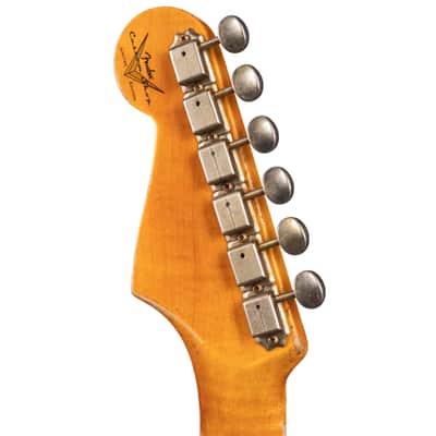 Fender 2024 Custom Shop LTD Red Hot Stratocaster Super Heavy Relic Aged Dirty White Blonde (462) USED image 5