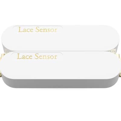 LACE Sensor Gold/Gold Dually Humbucker - White image 2