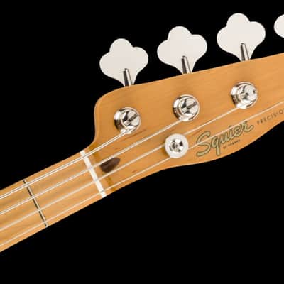 Fender Squier Classic Vibe '50s Precision Bass White Blonde Electric Bass Guitar image 5