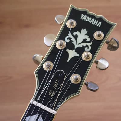 1987 Yamaha Japan SG-1987 Double Cutaway Les Paul (Cream) image 2
