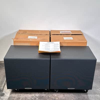 (New Old Stock) Auratone QC66 3-Way Studio Monitor Speakers, Pair