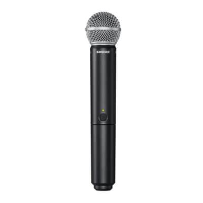 Shure BLX2/SM58-H10 Wireless Handheld Transmitter with SM58 Mic, H10 Band (542-572MHz) image 1