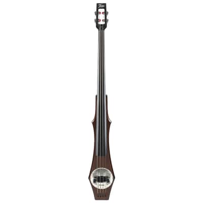 Fame UB-3 Electric Upright Bass Dark Brown - Electric Double Bass image 4