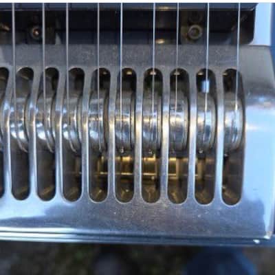 Remington Pro SD-10 Pedal Steel Guitar Sustainmaster 2012 - Maple Blue Mica image 10