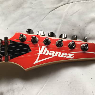 Vintage 1991 Ibanez RG770 DX Candy Apple Red Dimarzio USA Pickups jem RG550 Japan MIJ image 8