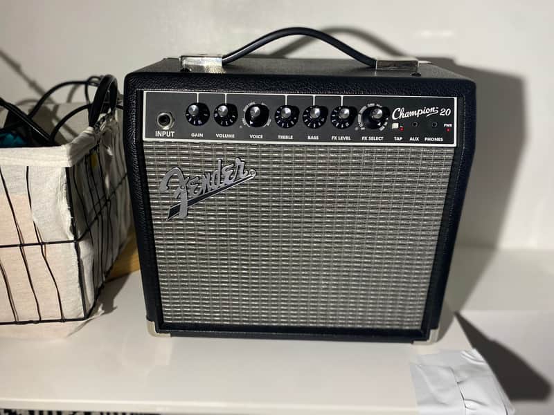 Fender Champion 20 20-Watt 1x8" Guitar Practice Amp 2024 - Black image 1