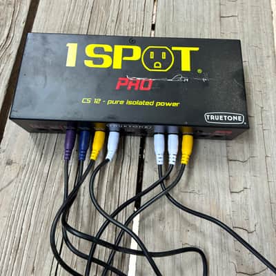 Truetone 1 SPOT Pro CS12 Power Supply 2010s - Black electric guitar pedal power supply image 6